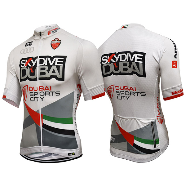 2017 Maglia Dive Dubai bianco - Clicca l'immagine per chiudere